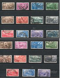 Lotto misto francobolli Repubblica anni 40 50 60