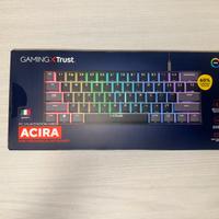 tastiera Trust gaming led rgb NUOVA