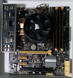 Bundle PC: H87m-Pro+i7 4770+16GB+I/O