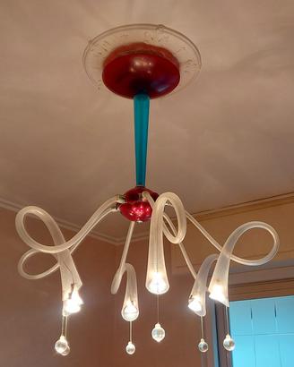 Lampadario design murano