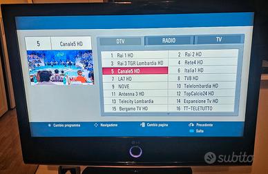 TV 37" LG 37LH7000-FULL HD+telecomando universale