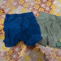 Set 2 pantaloncini neonato