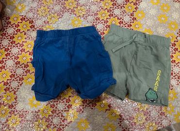 Set 2 pantaloncini neonato