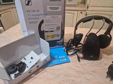 cuffie TV sennheiser rs 120 W senza fili