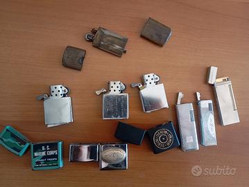 Lotto accendini misto vintage collezione 