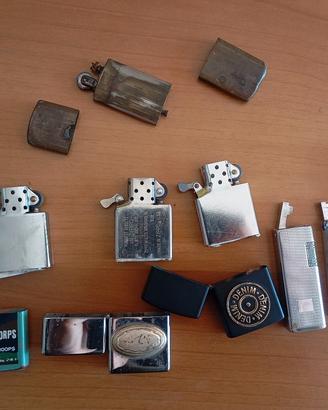 Lotto accendini misto vintage collezione 