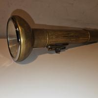 torcia vintage in ottone