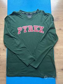 Maglietta Pyrex - Taglia XL - Colore Verde/Rosso