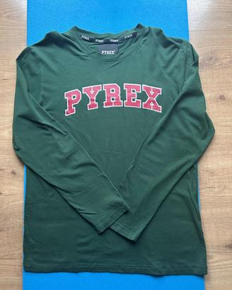 Maglietta Pyrex - Taglia XL - Colore Verde/Rosso