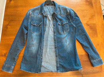 Camicia uomo jeans