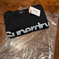 Maglietta Superdry Nera Originale Nuova