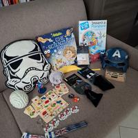 Set di giochi Svuotarmadio  Alcuni giochi sono nuo