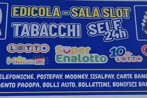 TABACCHI - Sala Slot - Edicola - Bazar