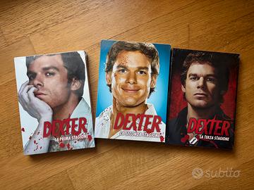 Cofanetti dvd Dexter 1/2/3 stagione