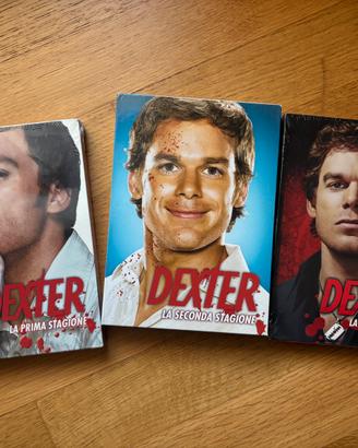 Cofanetti dvd Dexter 1/2/3 stagione