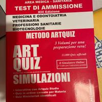 Art quiz XIII edizione simulazioni test medicina