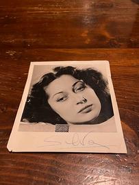 Fotografia Mangano Firmata Originale Anni 40