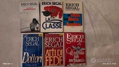 Lotto 6 libri di Erich Segal