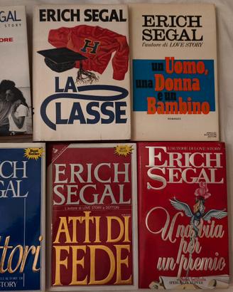 Lotto 6 libri di Erich Segal