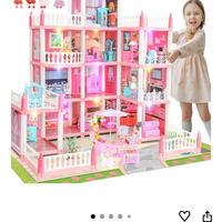 Casa delle bambole bimba bambina