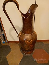 Porta ombrelli rame alto 80 cm