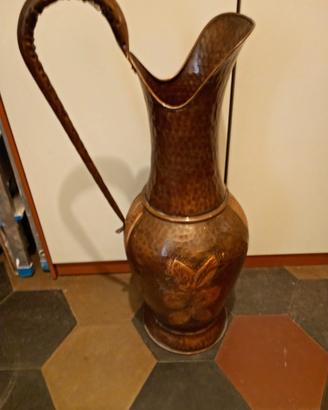 Porta ombrelli rame alto 80 cm