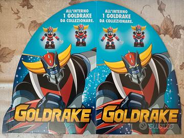 Goldrake Cartello promo. Uovo di Pasqua Goldrake 