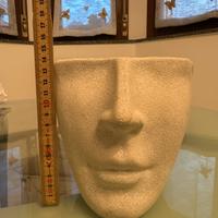 Vasi Ceramica Design Volto / Porta Capsule