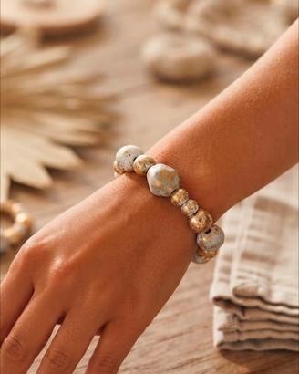 SALDO Bracciale mare fatto a mano in argilla 