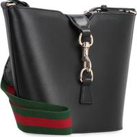 Borsa Gucci a secchiello pelle nera