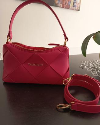 Borsa a mano Ibiza fucsia di Mario Valentino