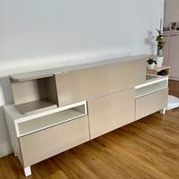 Mobile TV soggiorno IKEA modello BESTA due pezzi