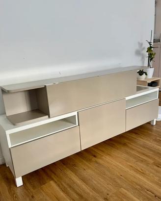 Mobile TV soggiorno IKEA modello BESTA due pezzi