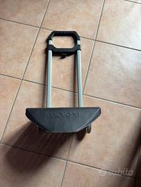 Carrellino porta zaino con rotelle