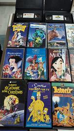 VHS Disney WB e miste 