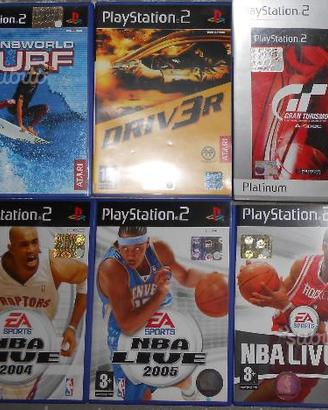 Giochi originali Play Station 2 (PS2) con custodia