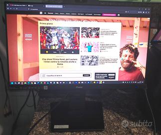 Monitor Iiyama 24" Xub2490hsuh IPS Pivot Webcam 