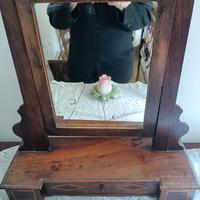 specchio  da tavola antico