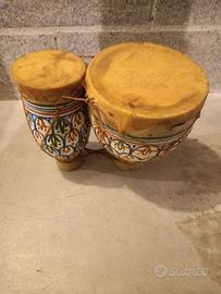 Bongo in ceramica 