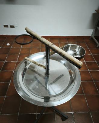 trespolo per pappagalli