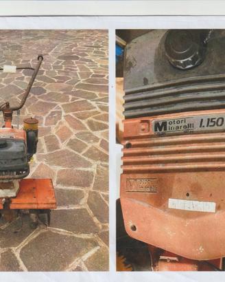 Motozappa motore MINARELLI 1.150