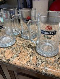 Boccali birra Heineken