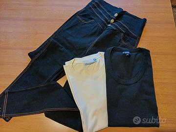 Set 3 pezzi abbigliamento donna taglia M