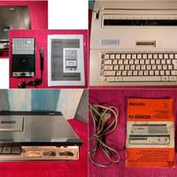 PHILIPS K7, macchina da scrivere e N2205 (registra