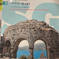 Libro di storia e geografia sette mari 2