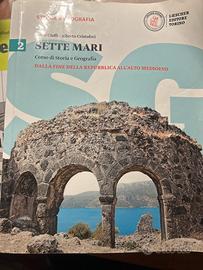 Libro di storia e geografia sette mari 2