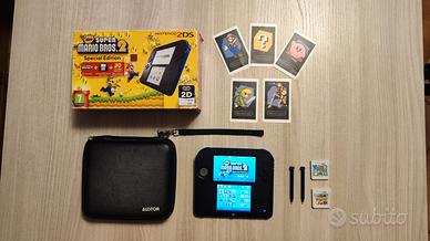 Nintendo 2ds nero e blu special edition