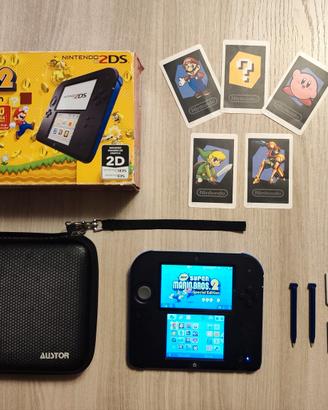 Nintendo 2ds nero e blu special edition