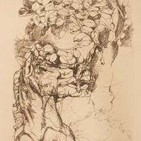 Acquaforte Guerricchio Omaggio a Picasso anni '70