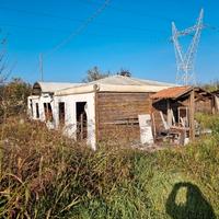 gazebo casetta in legno e tetto in cerata
